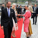 11. juni: Dronning Sonja åpner det nye Nasjonalmuseet. Kongen og Kronprinsparet er også til stede for å markere åpningen av Nordens største kunstmuseum. Foto: Sara Svanemyr, Det kongelige hoff.